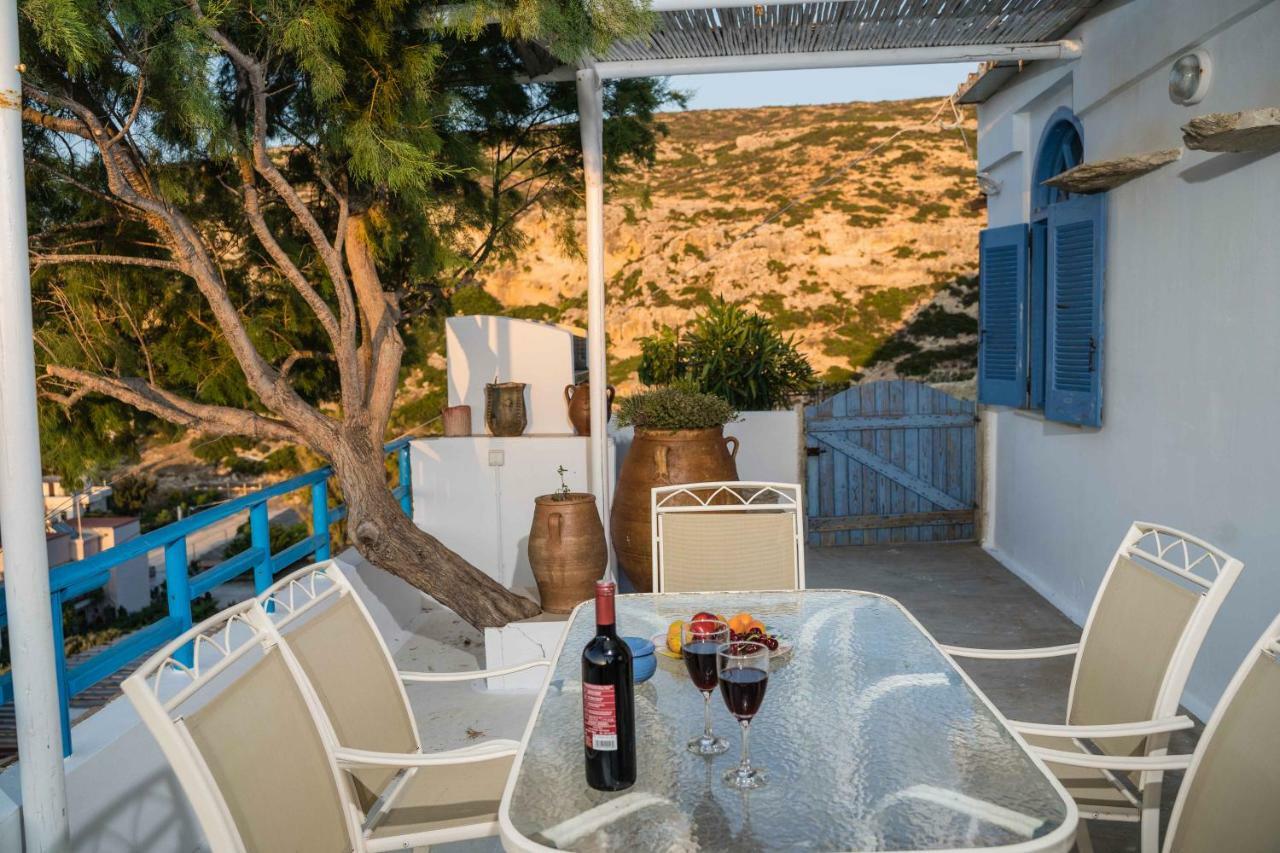 Castri House Villa Matala  Exterior photo